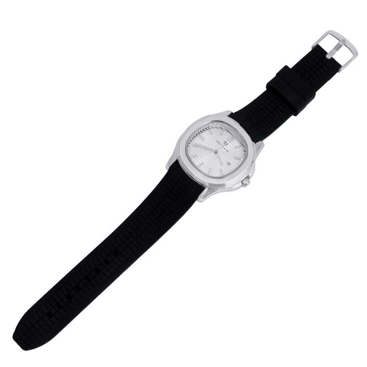 Sansi Mayo Round Silver Wrist Watch - Midnight White