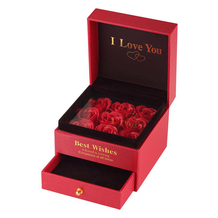 Sansi Mayo Premium Red Jewelry Box