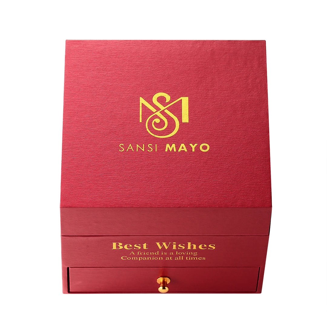 Sansi Mayo Premium Red Jewelry Box