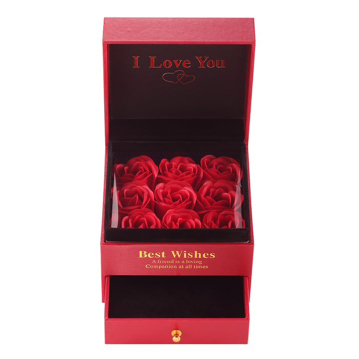 Sansi Mayo Premium Red Jewelry Box