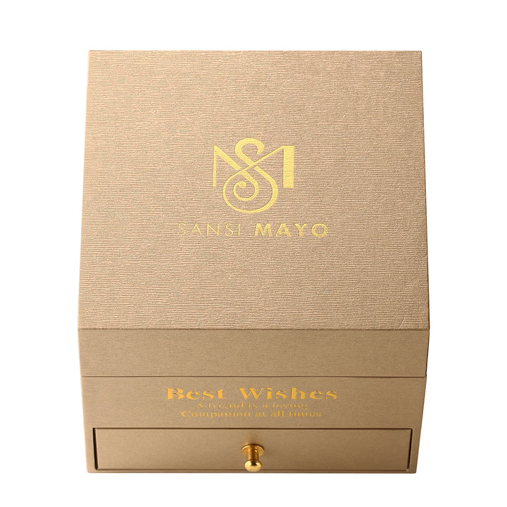 Sansi Mayo Premium Cream Jewelry Box