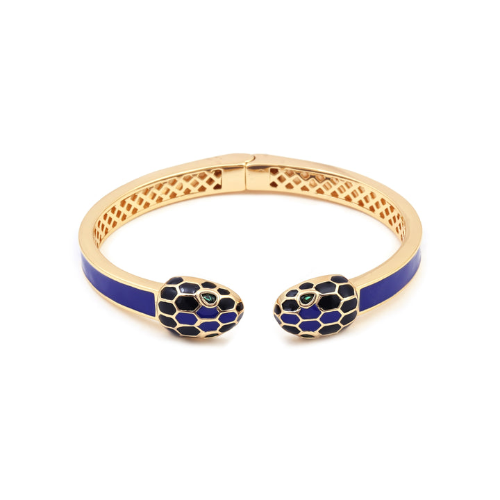 Sansi Mayo Golden Blue Snack Delight Bangles & Ring Set