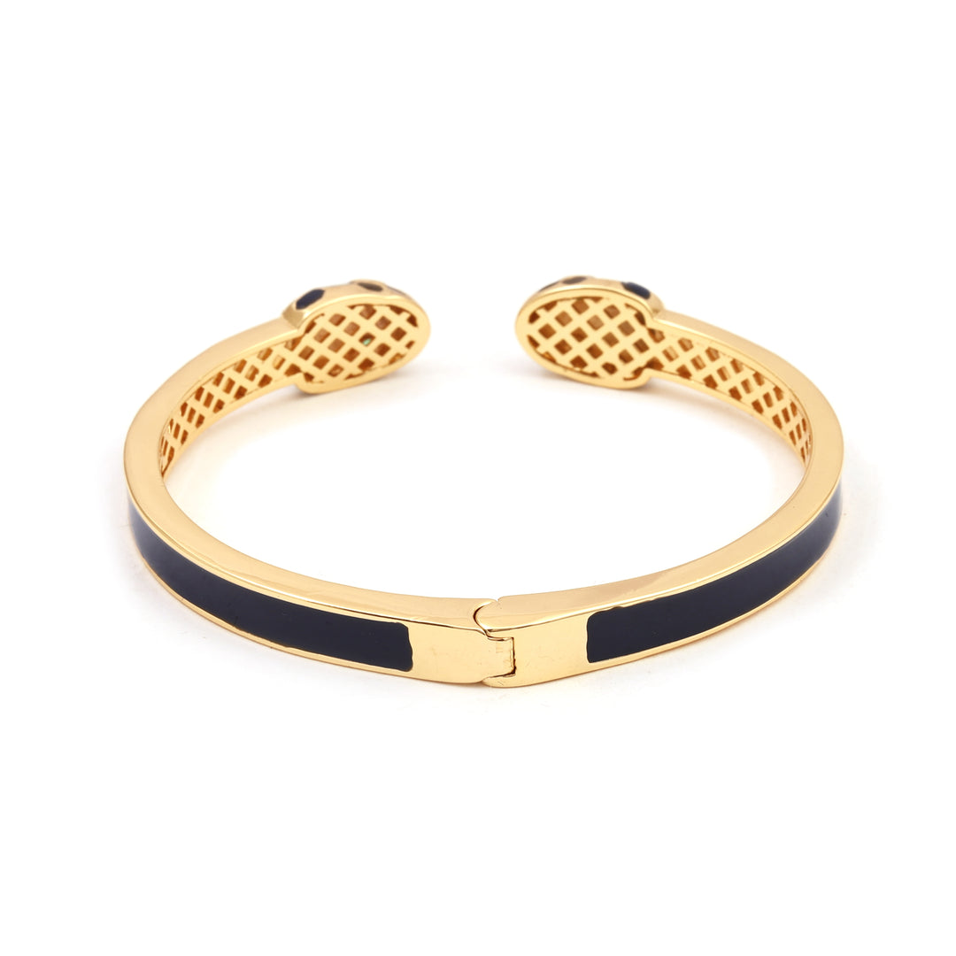 Sansi Mayo Classic White And Gold Snack Bangles & Ring Set