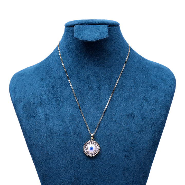 Sansi Mayo Radiant Evil Eye Charm Necklace