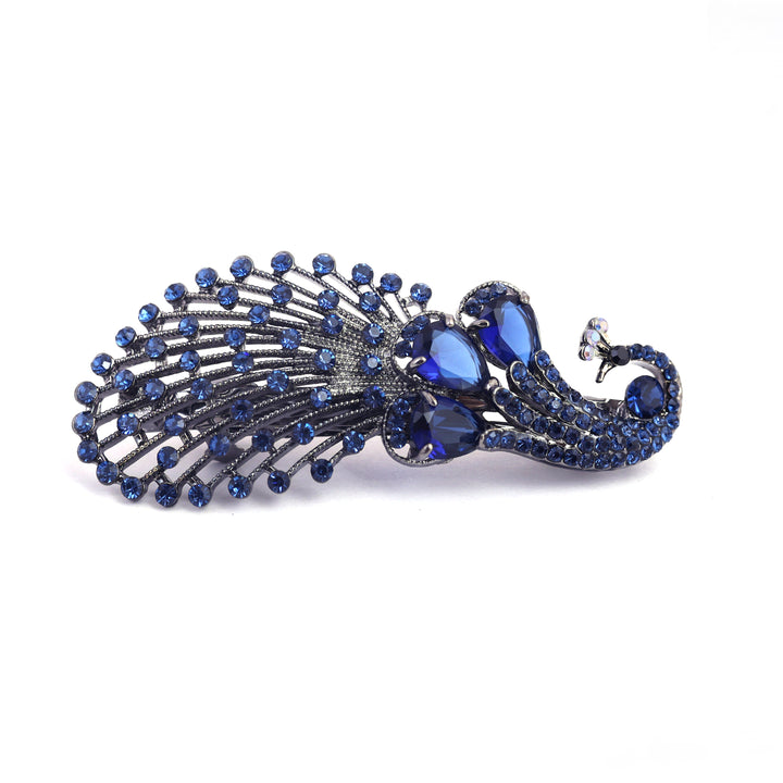 Sansi Mayo Elegant Blue Brass Hair Clutcher