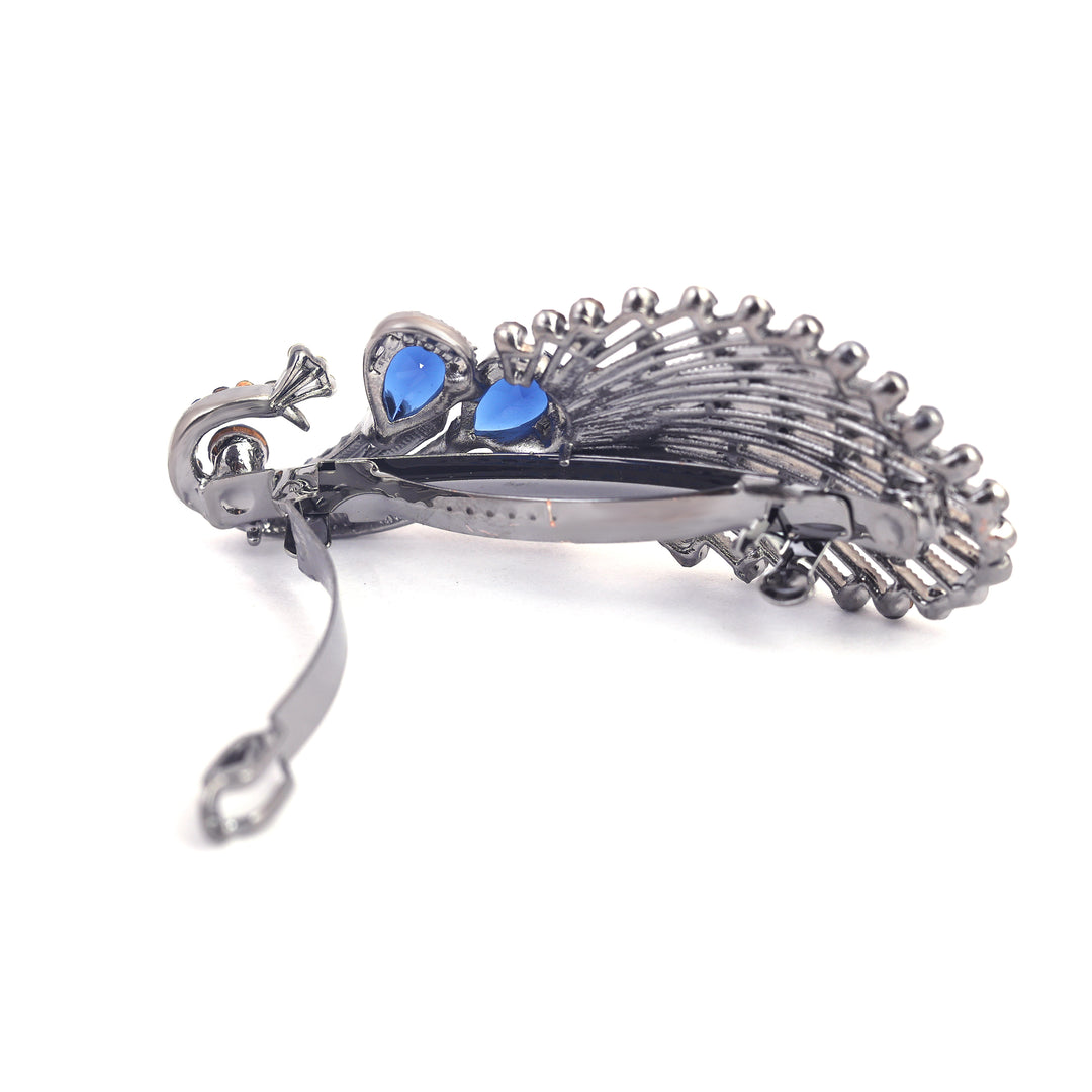 Sansi Mayo Elegant Blue Brass Hair Clutcher