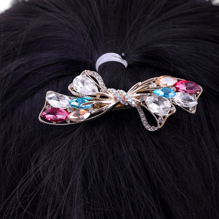 Sansi Mayo Elegant Multi-Color Golden Hair Back Pin