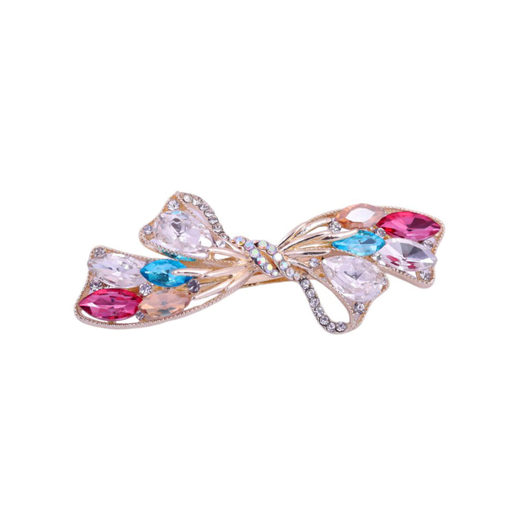 Sansi Mayo Elegant Multi-Color Golden Hair Back Pin