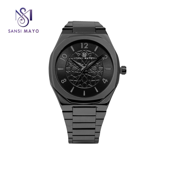 Sansi Mayo Black Onyx Wrist Watch