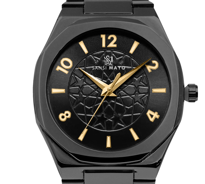 Sansi Mayo Midnight Black Wrist Watch