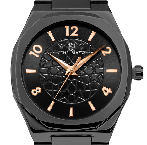 Sansi Mayo Black Elite Wrist Watch