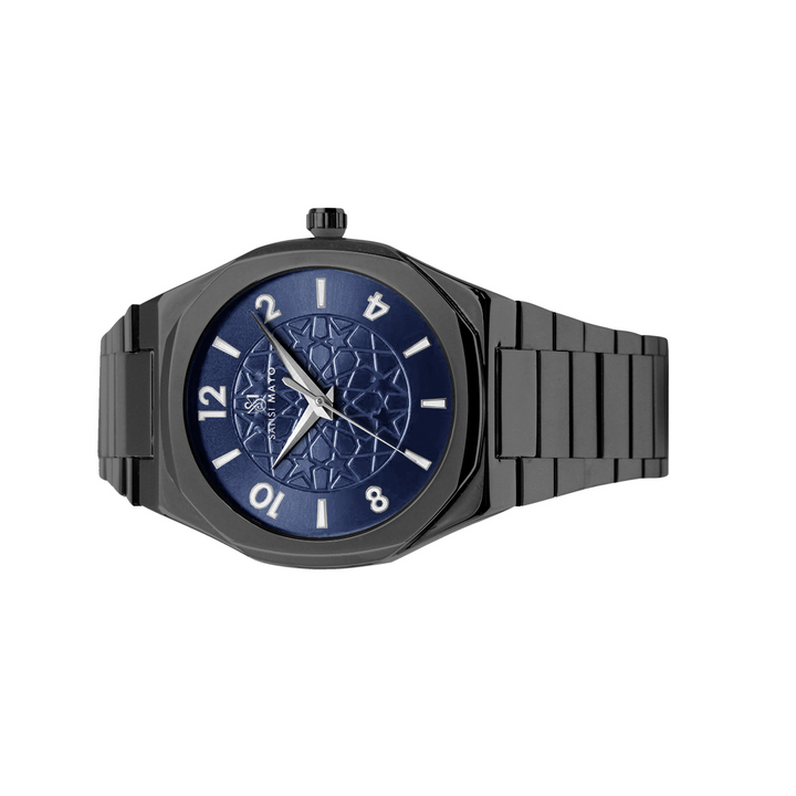 Sansi Mayo Black & Blue Fusion Wrist Watch