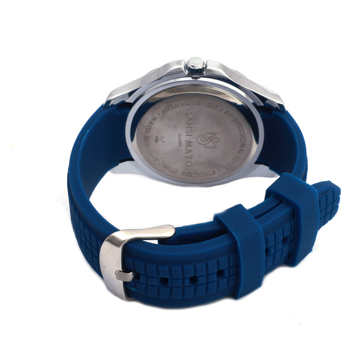 Sansi Mayo Round Blue & Black  Wrist Watch