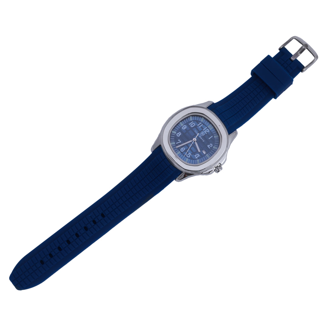 Sansi Mayo Round Blue & Black  Wrist Watch