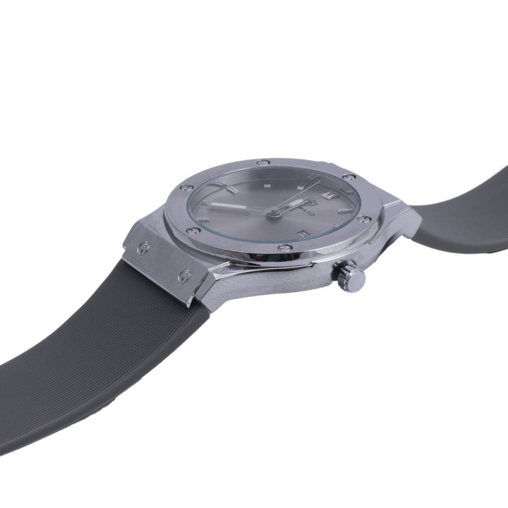 Sansi Mayo Round  Grey  & Grey Wrist Watch