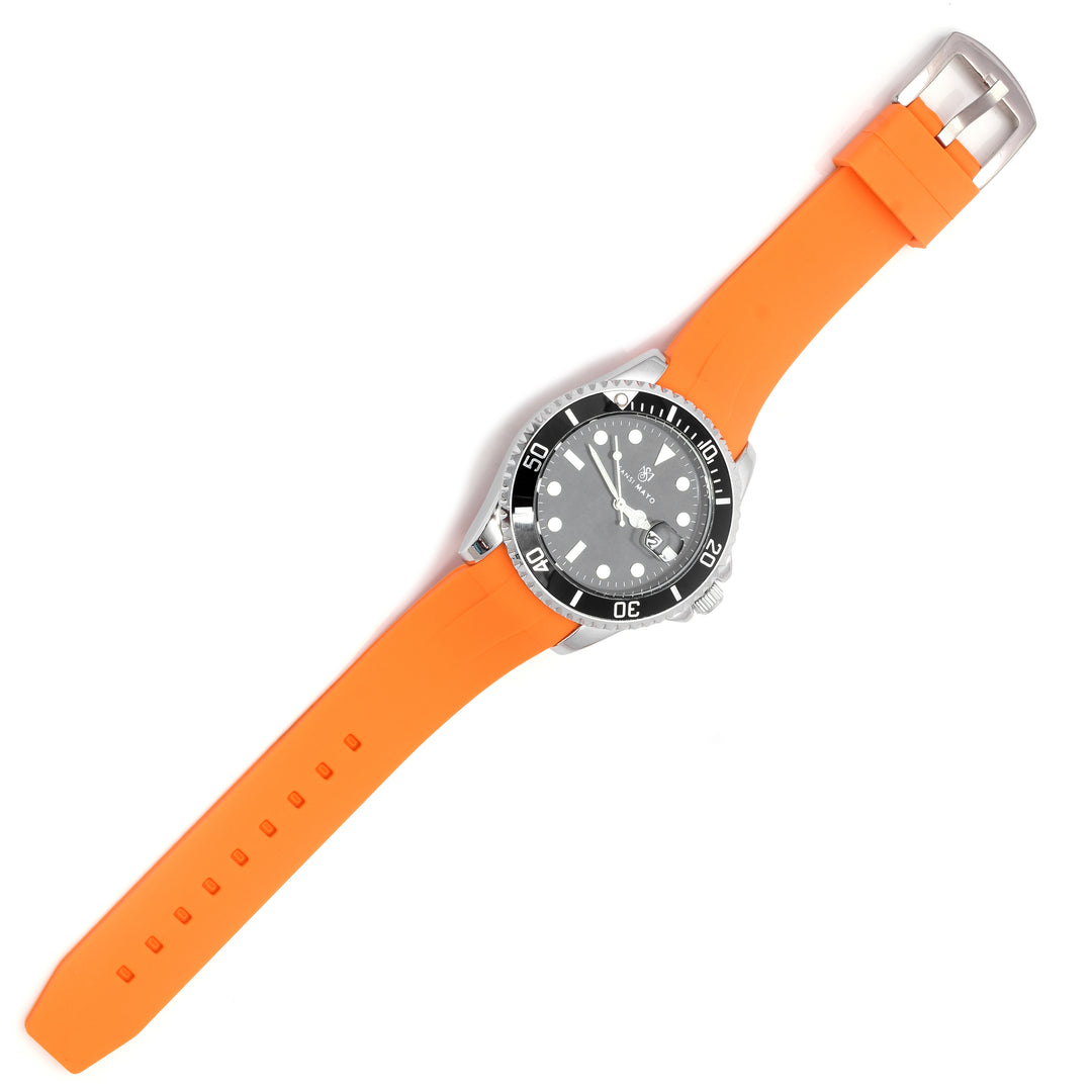 Sansi Mayo Round Two Tone Wrist Watch - Bold Contrast