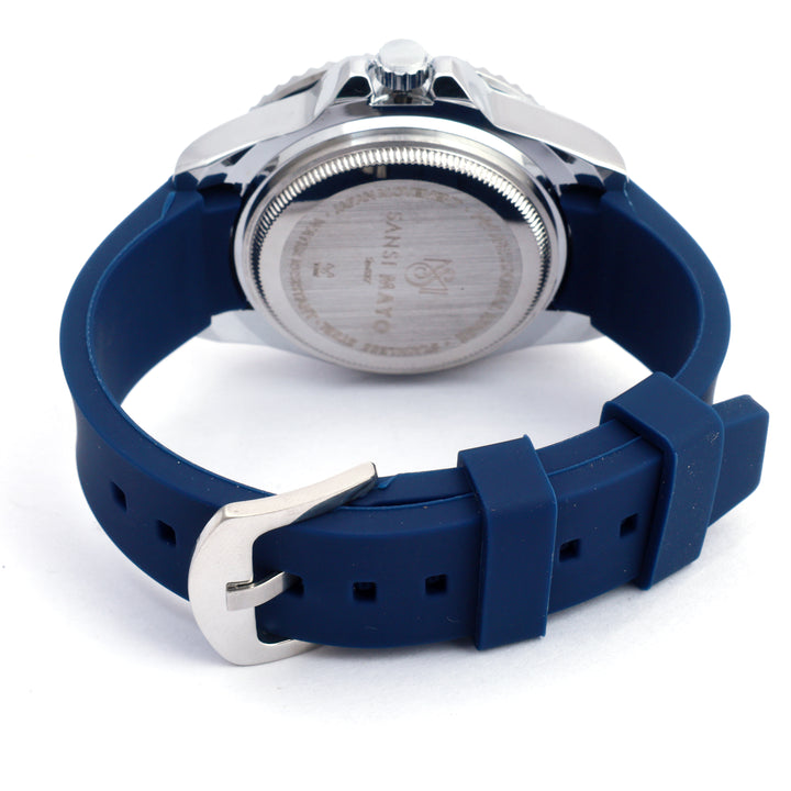 Sansi Mayo Round Two Tone Wrist Watch - Blue